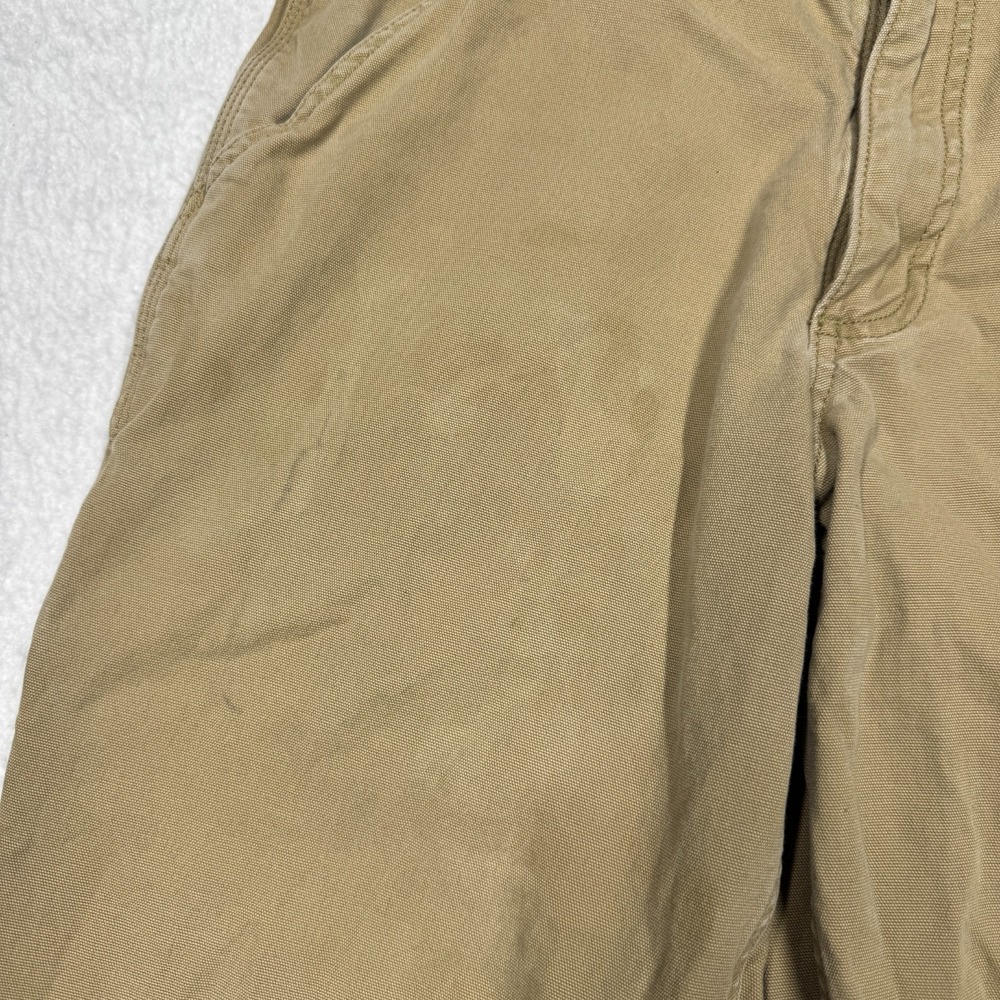 Carhartt Work Pants 5-Pocket Relaxed‎ Fit Beige Carpenter Men's Size 32x32 - Picture 3 of 15